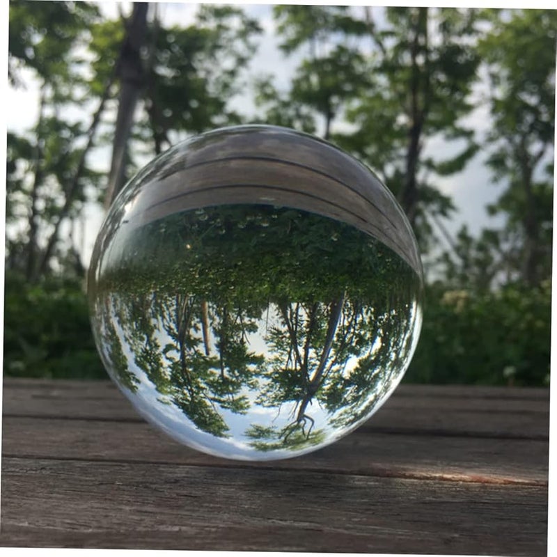 كرة بلورية واضحة لفنغ شوي والتأمل والعرافة والتصوير وتزيين المنزل - Image 4